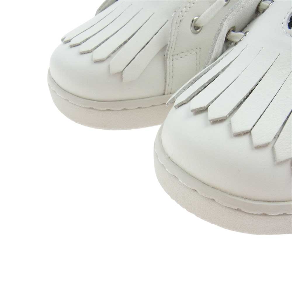 Sacai サカイ 21SS A.P.C. アーペーセー APC MINIMAL JULIETTA ミニマル ローカット スニーカー ホワイト系 41【中古】