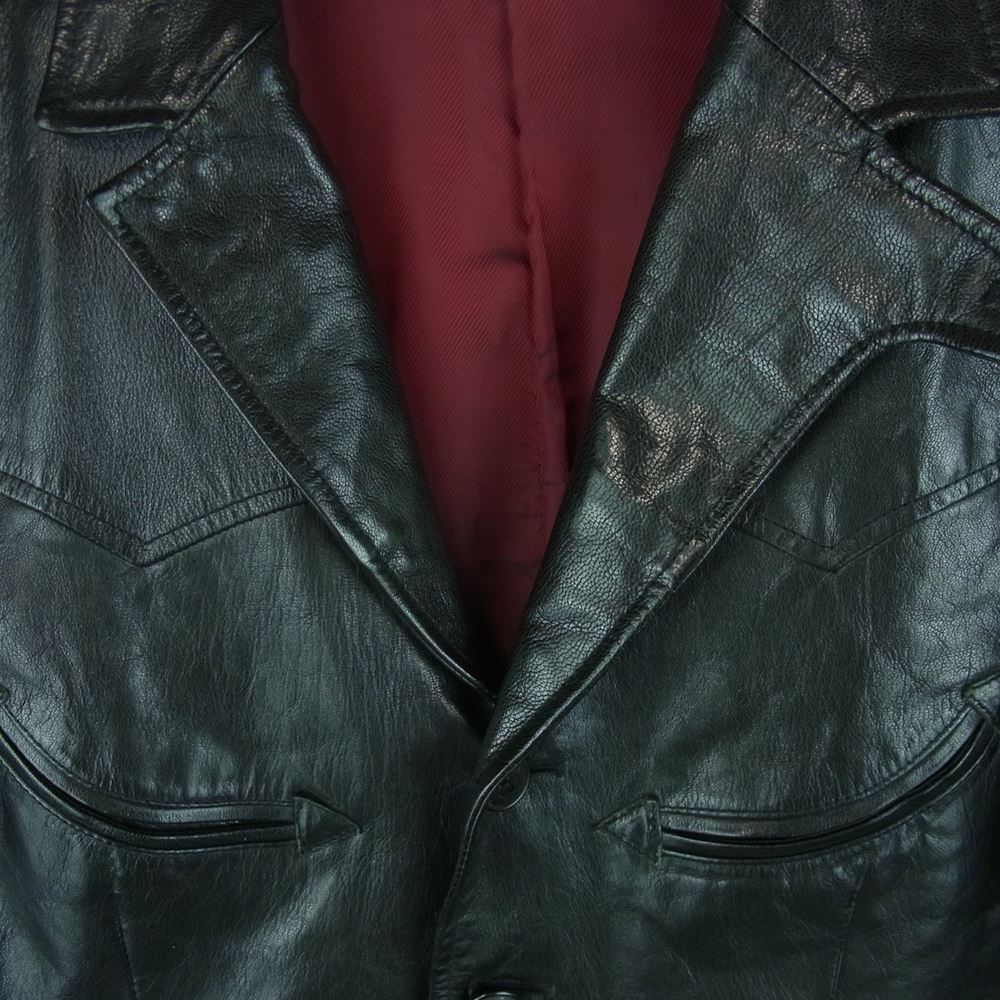 WESTRIDE ウエストライド GOATSKIN LEATHER CYCLE TAILORED JACKET