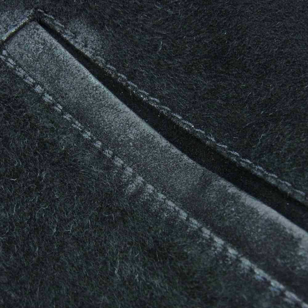 CHROME HEARTS クロムハーツ（原本無） 国内正規品 8B L LNGBCK SUEDE クロスボール ボタン スエード ベスト ブラック系 M【中古】