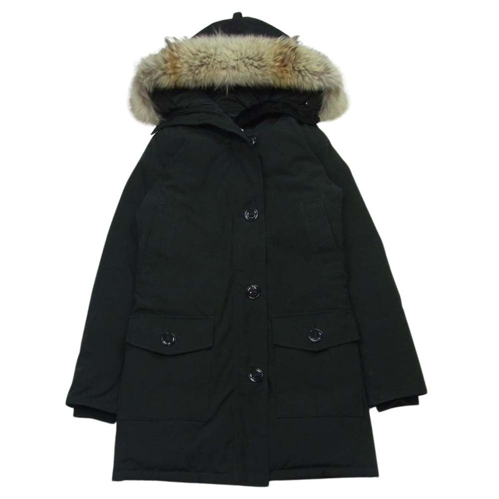 CANADA GOOSE カナダグース 2600JL 国内正規品 グリフィンインターナショナル ブロンテパーカ ダウン ジャケット ブラック系 S【中古】
