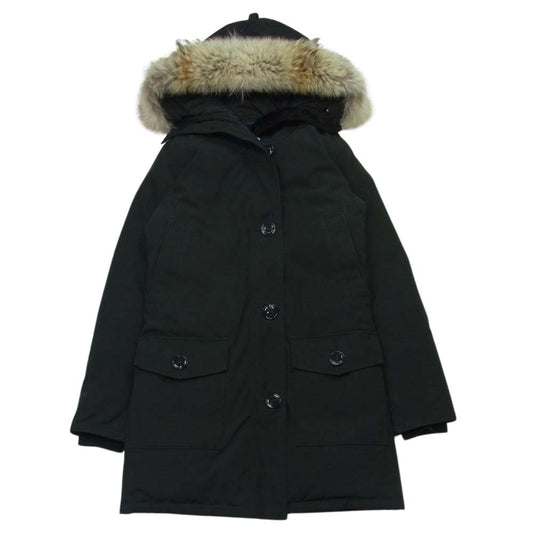 CANADA GOOSE カナダグース 2600JL 国内正規品 グリフィンインターナショナル ブロンテパーカ ダウン ジャケット ブラック系 S【中古】