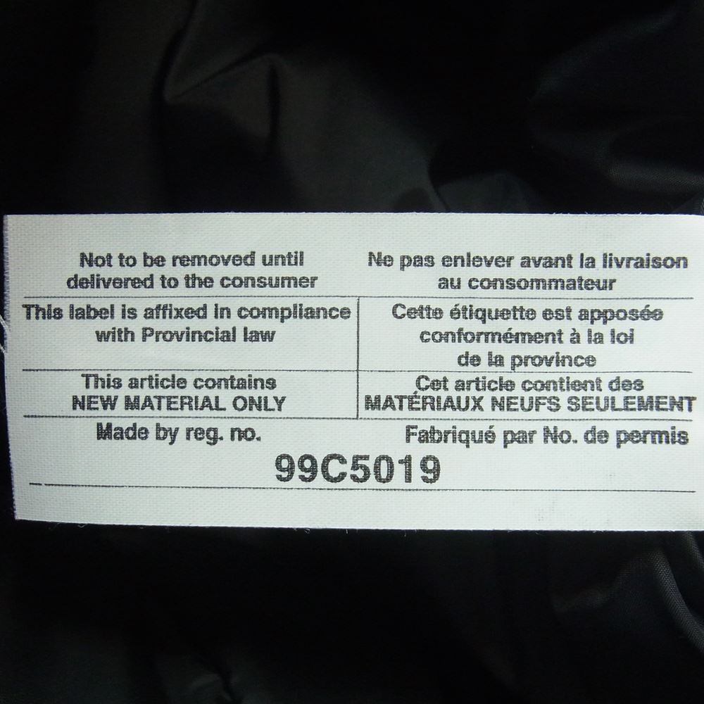 CANADA GOOSE カナダグース 2600JL 国内正規品 グリフィンインターナショナル ブロンテパーカ ダウン ジャケット ブラック系 S【中古】