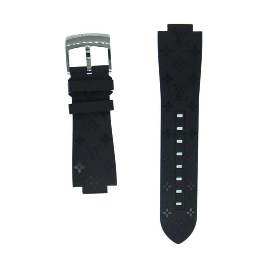 LOUIS VUITTON ルイ・ヴィトン R15137 タンブール モノグラム 替え ラバーベルト  ブラック系【中古】