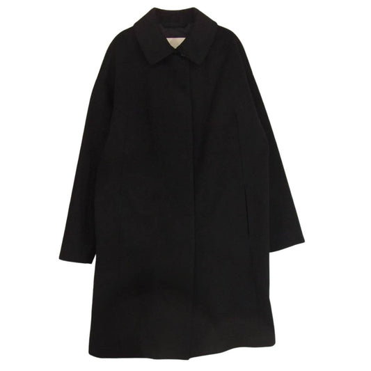 Mackintosh マッキントッシュ LM-006F-2F-3H 英国製 ステンカラー コート ブラック系 34【中古】