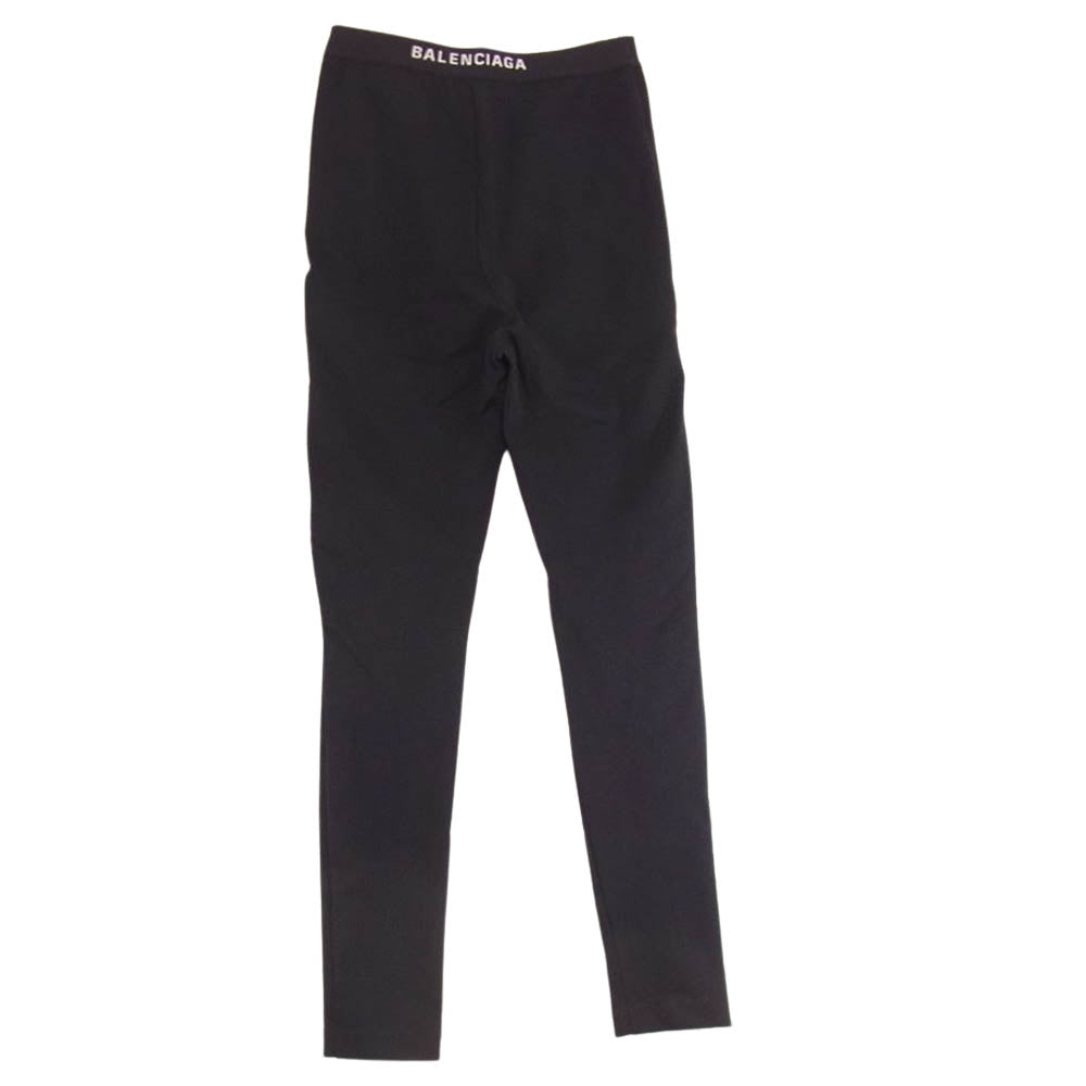 BALENCIAGA バレンシアガ 570789 TTK21 Energy Accumulator Athletic レギンス パンツ ブラック系 38【中古】