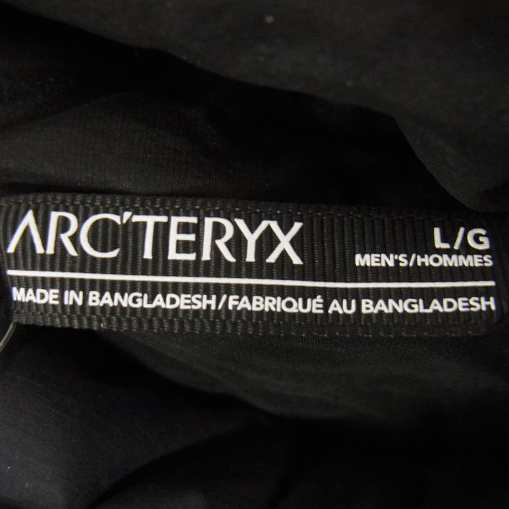 ARC'TERYX アークテリクス 国内正規品 Atom LT Hoody アトム LT フーディ ジャケット ブラック系 L/G【中古】