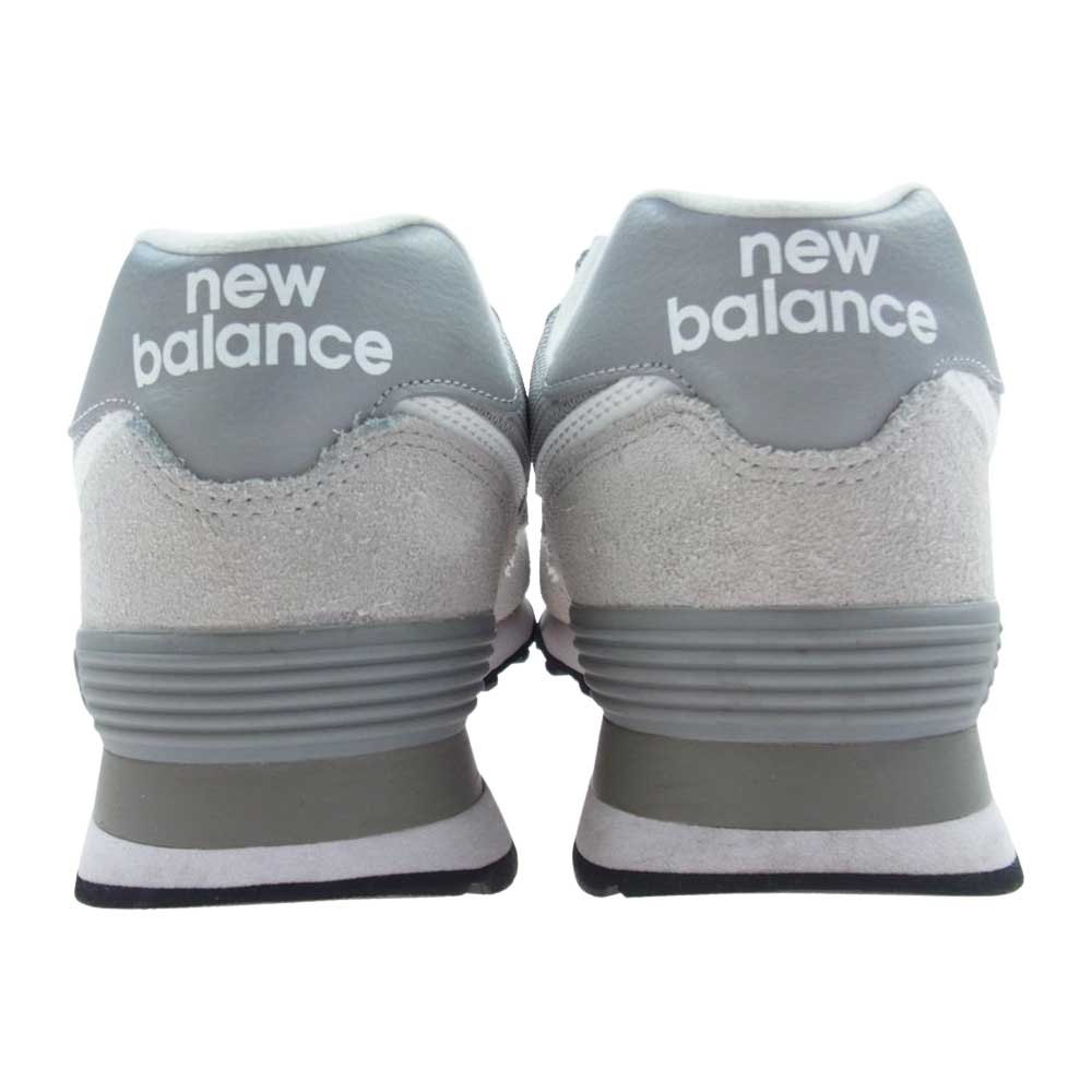 NEW BALANCE ニューバランス ML574RC2 GRAY ローカット スニーカー グレー系 26.5cm【中古】