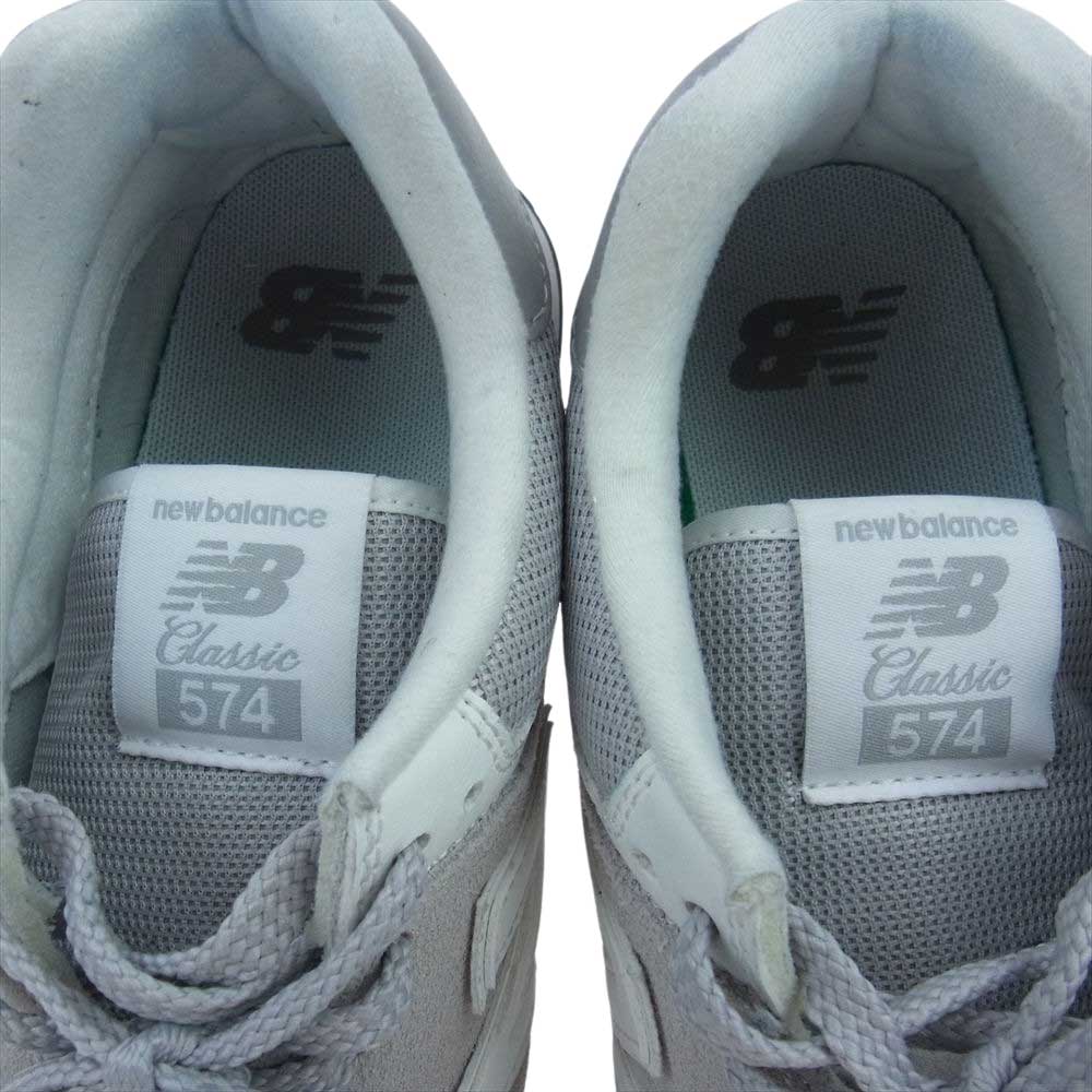 NEW BALANCE ニューバランス ML574RC2 GRAY ローカット スニーカー グレー系 26.5cm【中古】