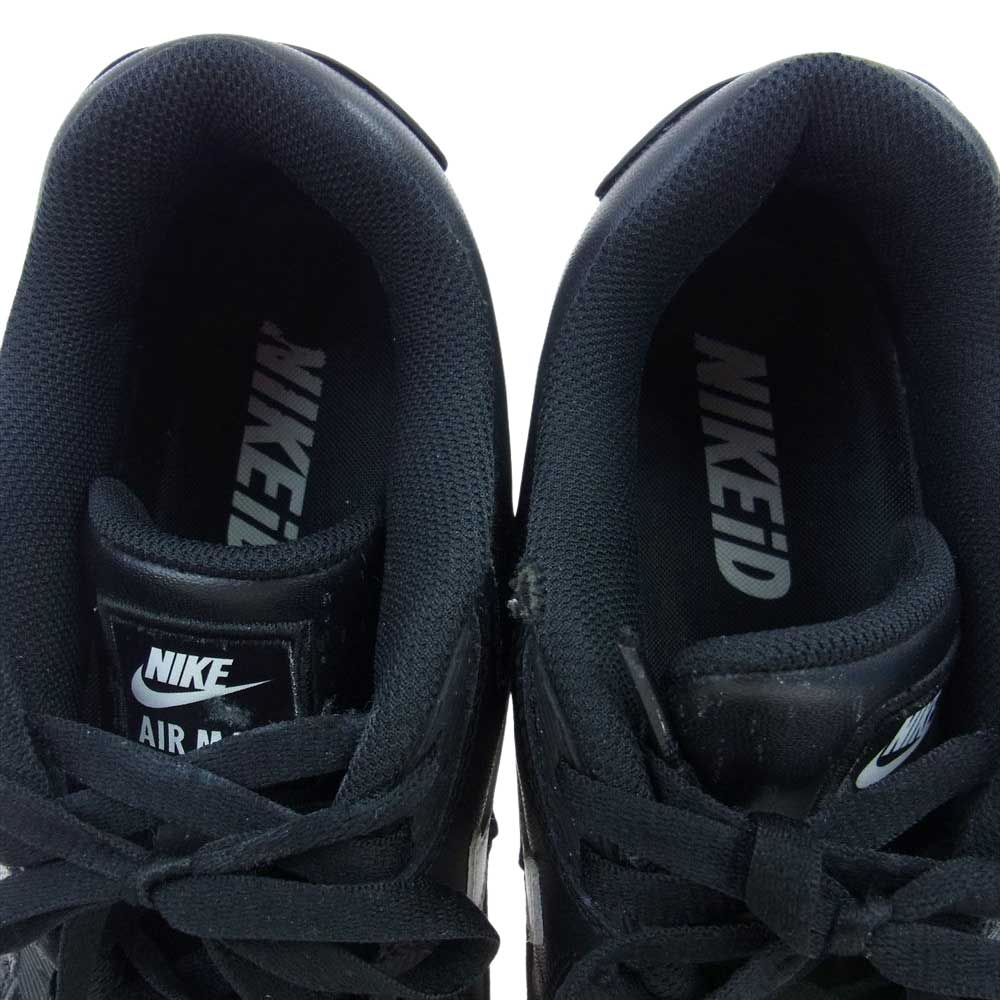 NIKE ナイキ 931902-994 AIR MAX 90 iD エアーマックス ローカット スニーカー  ブラック系 27.0cm【中古】