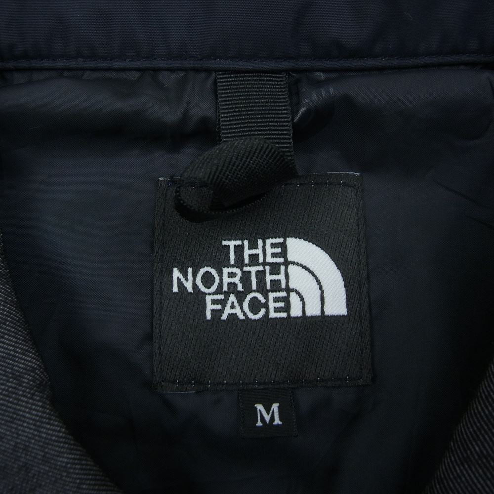 THE NORTH FACE ノースフェイス NP12042 GTX Denim Coach Jacket ゴアテックス デニムコーチ ジャケット ロゴ ブルゾン ブラック系 M【中古】