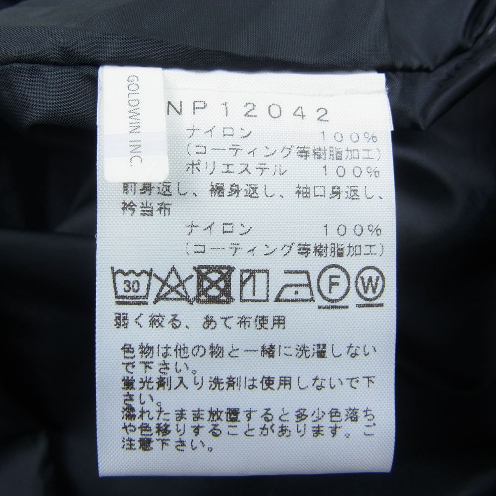 THE NORTH FACE ノースフェイス NP12042 GTX Denim Coach Jacket ゴアテックス デニムコーチ ジャケット ロゴ ブルゾン ブラック系 M【中古】
