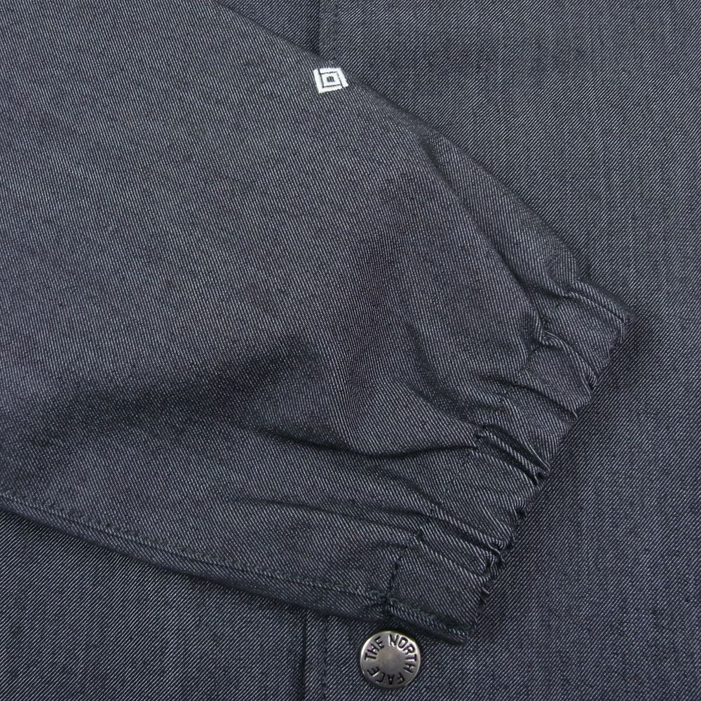THE NORTH FACE ノースフェイス NP12042 GTX Denim Coach Jacket ゴアテックス デニムコーチ ジャケット ロゴ ブルゾン ブラック系 M【中古】