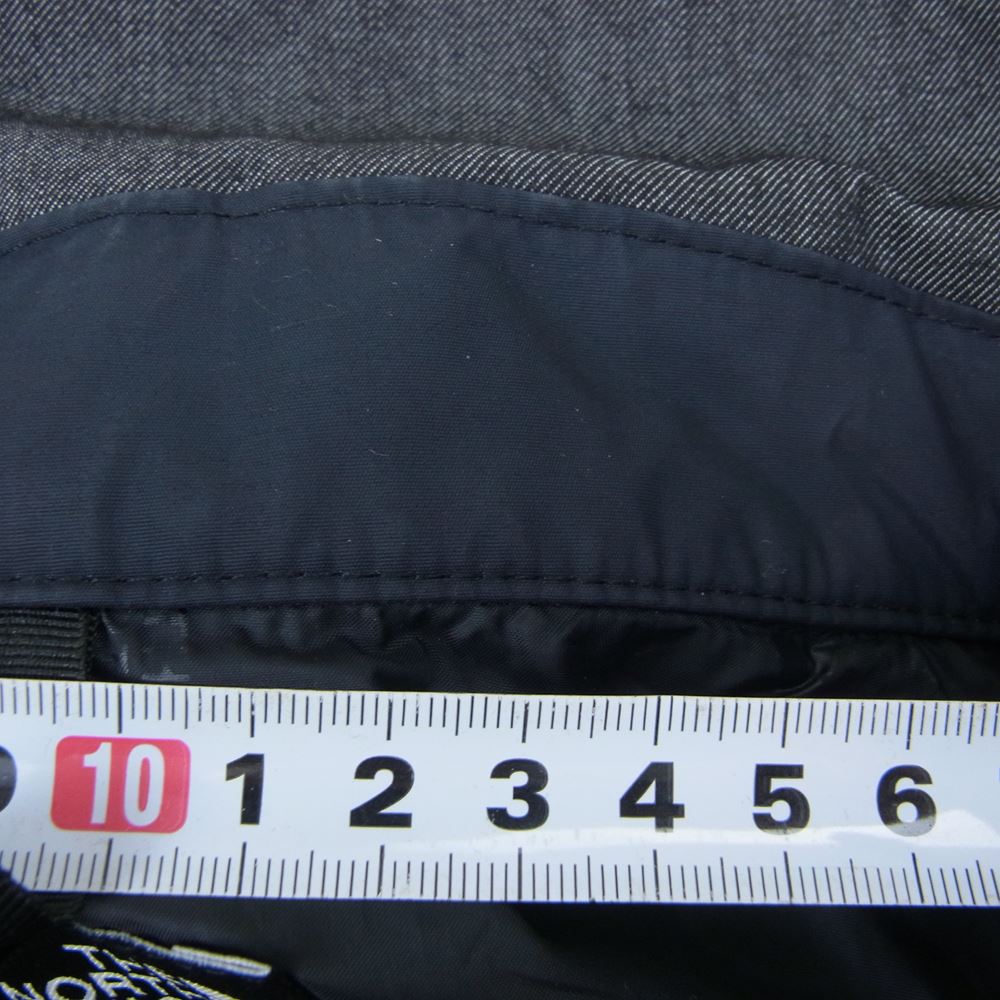 THE NORTH FACE ノースフェイス NP12042 GTX Denim Coach Jacket ゴアテックス デニムコーチ ジャケット ロゴ ブルゾン ブラック系 M【中古】