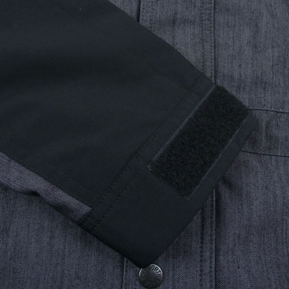 THE NORTH FACE ノースフェイス NP12032 Mountain Light Denim Jacket マウンテンライト ジャケット デニム生地 マウンテンパーカー ブラック系 S【中古】