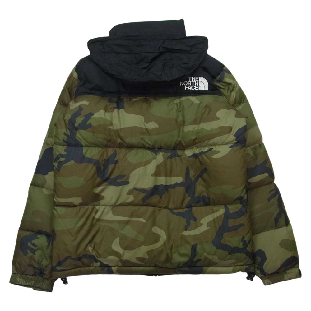 THE NORTH FACE ノースフェイス ND91842 Novelty NUPTSE JACKET ノベルティ ヌプシ ダウン ジャケット カーキ系 ブラック系 M【中古】