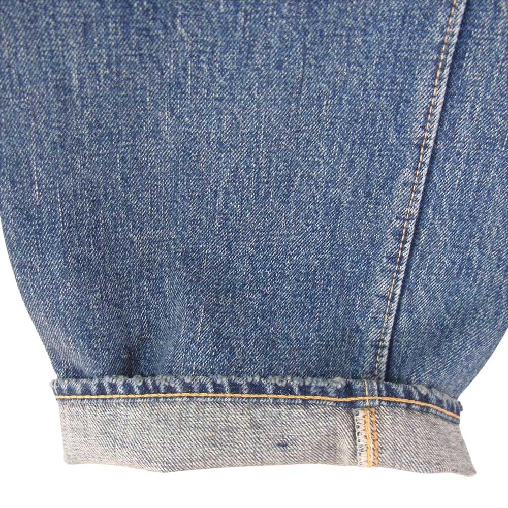 FULLCOUNT フルカウント 1108 DARTFORD 1341 13.7oz リアルビンテージ 加工 デニム パンツ インディゴブルー系 38【新古品】【未使用】【中古】