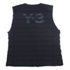 Yohji Yamamoto ヨウジヤマモト GK4577 Y-3 ワイスリー Classic Liner Vest クラシックライナー フルジップ バックロゴ ダウンベスト ブラック系 XL【美品】【中古】
