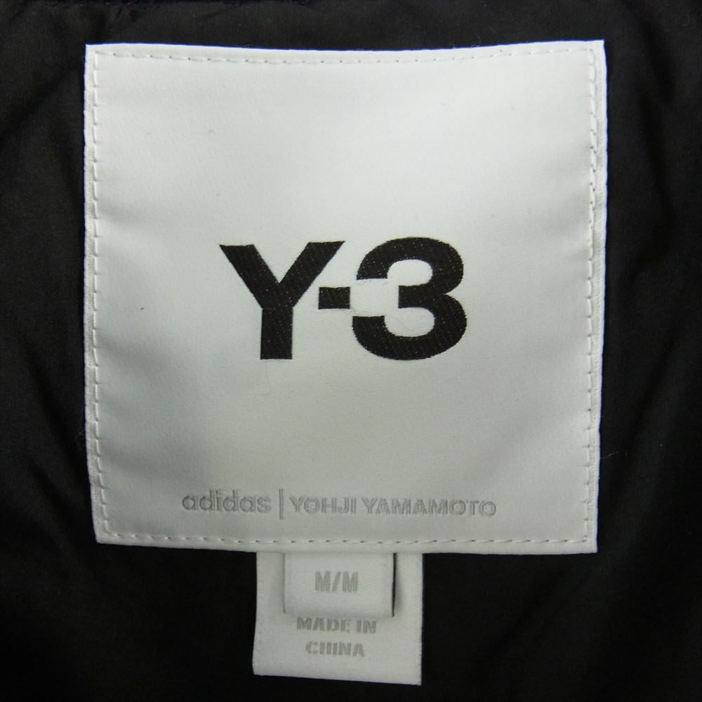 Yohji Yamamoto ヨウジヤマモト 20AW GK4366 Y-3 ワイスリー M CH2 GFX BOMBER バックロゴ 中綿 インサレーション ボンバージャケット ブラック系 M【美品】【中古】