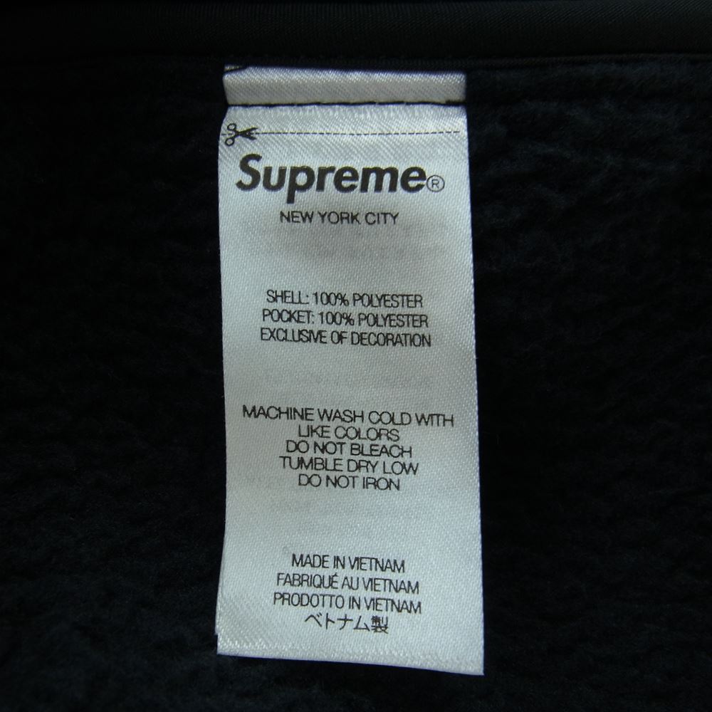 Supreme シュプリーム 22AW  WINDSTOPPER Work Vest ウィンドストッパー ワークベスト  ブラック系 チャコール系【中古】
