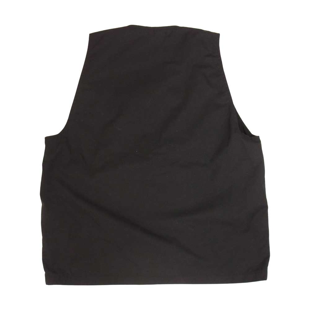 WTAPS ダブルタップス 22SS  221WVDT-JKM01 LRRP / VEST ロゴ刺繍 ジップ ベスト ブラック系 03【中古】