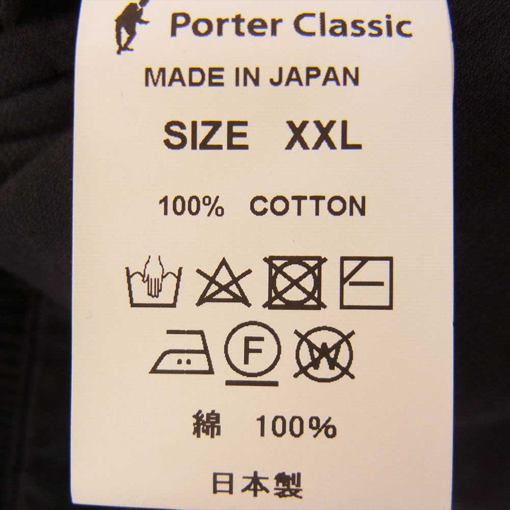 PORTER CLASSIC ポータークラシック 22AW CORDUROY MODIGLIANI VEST PCオリジナル コーデュロイ モディリアーニ ベスト ブラック系 XXL【美品】【中古】