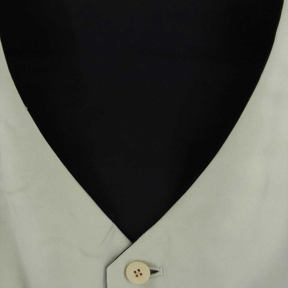 VISVIM ビズビム 22AW SPOT 0122405013007 little cloud coffe リトルクラウドコーヒー REVERSIBLE VEST MAWATA SILK リバーシブル シルク ベスト 真綿 絹 オフホワイト系 ブラック系 4【中古】