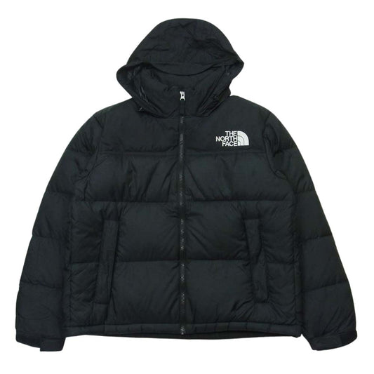THE NORTH FACE ノースフェイス NDW92232 SHORT NUPTSE JACKET ショート ヌプシ ダウン ジャケット ブラック系 L【中古】