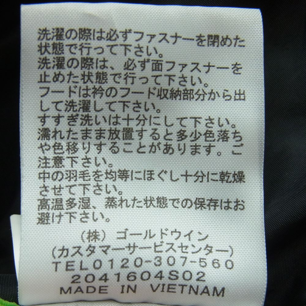 THE NORTH FACE ノースフェイス NDW92232 SHORT NUPTSE JACKET ショート ヌプシ ダウン ジャケット ブラック系 L【中古】