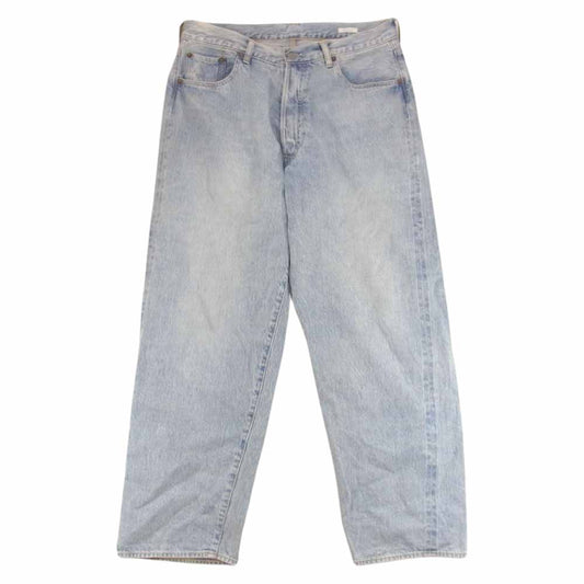 COMOLI コモリ 21SS T01-03012 ブリーチ 5P デニムパンツ  インディゴブルー系 2【中古】