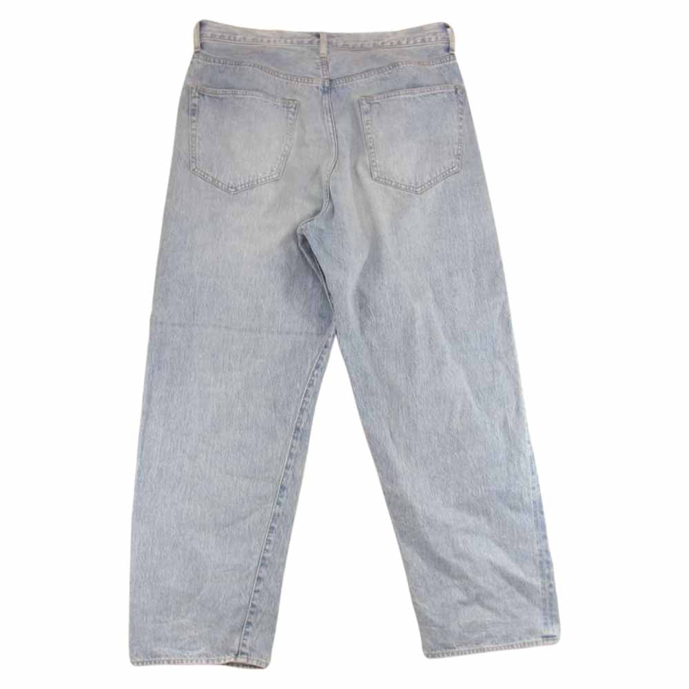 COMOLI 21ss デニム5Pパンツ ブリーチ size2 COMOLI コモリ 21SS T01 