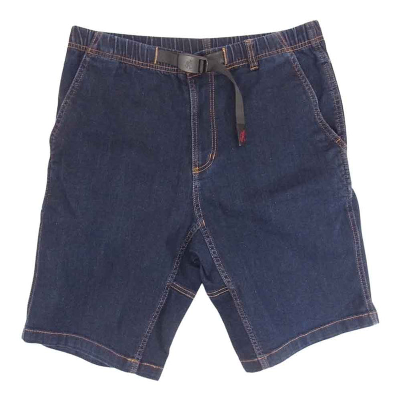 Gramicci グラミチ GMP-19S011 DENIM ST-SHORTS デニム ストレッチ ショーツ ハーフパンツ インディゴブルー系 L【中古】