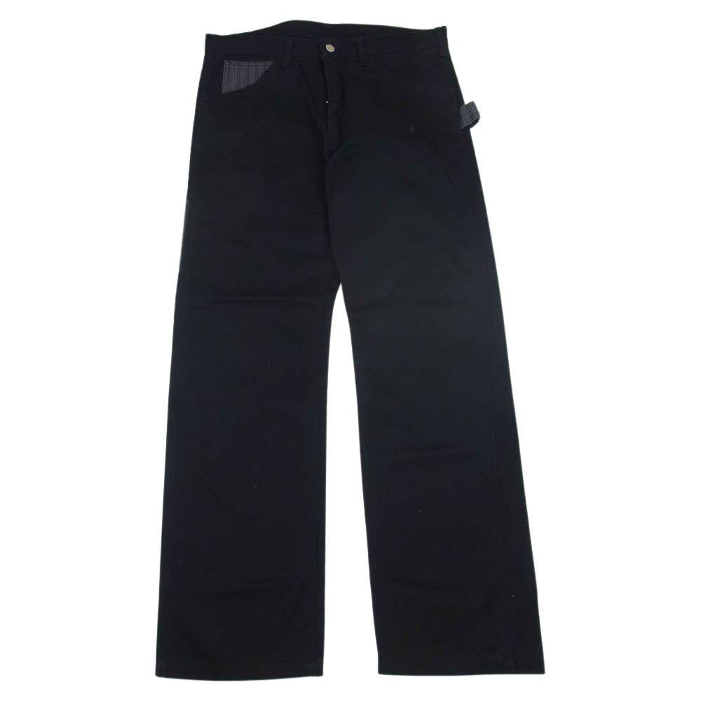 COMME des GARCONS HOMME コムデギャルソンオム AD2009 HE-P083 ポケット切替 ペインター パンツ ブラック系 S【中古】