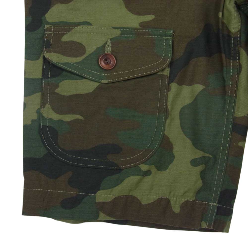 JUNYA WATANABE COMME des GARCONS MAN ジュンヤワタナベコムデギャルソンマン eYe アイ 16SS AD2015 WQ-P909 カモフラ 迷彩 カーゴ ハーフパンツ ショーツ カーキ系 M【中古】