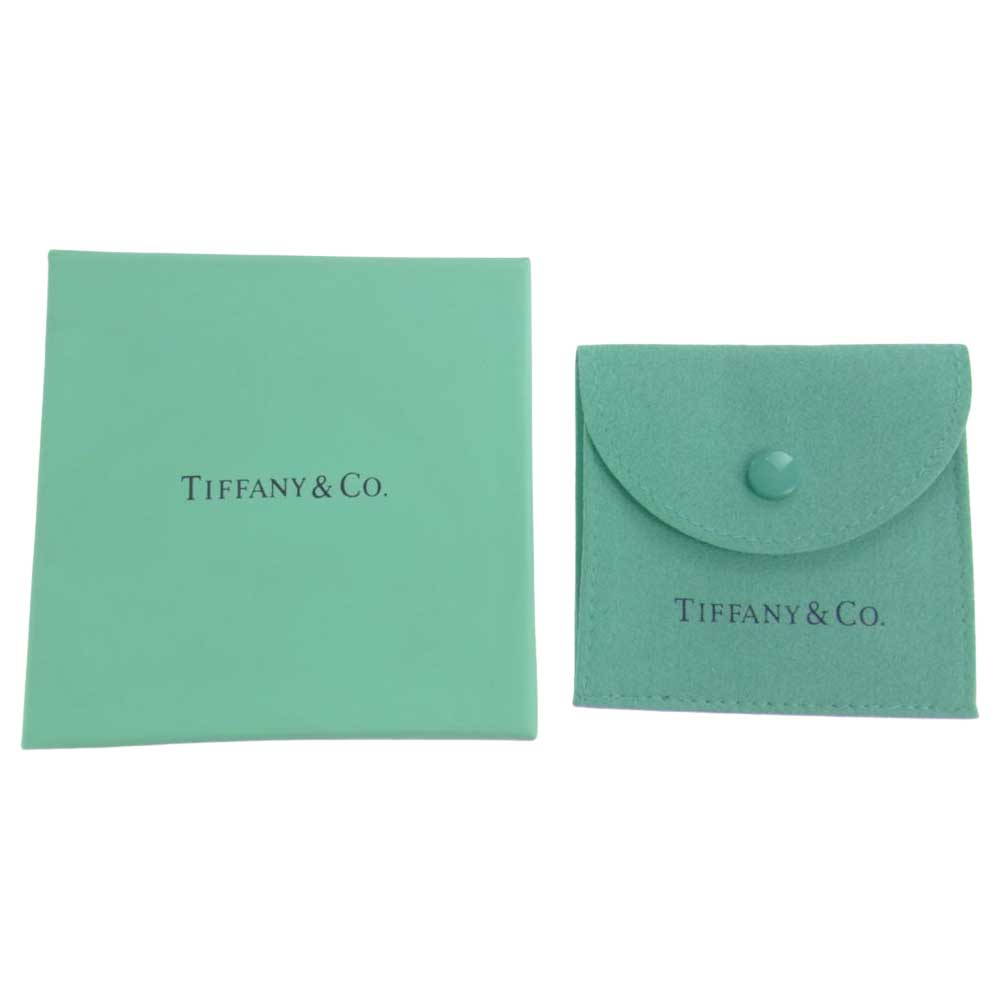 TIFFANY&Co. ティファニー イニシャル アルファベット K ネックレス シルバー系【美品】【中古】