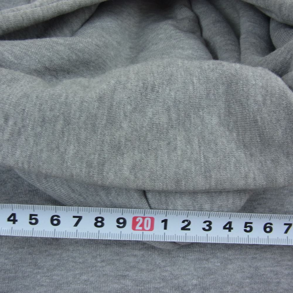 LOOPWHEELER ループウィラー MHL MARGARET HOWELL マーガレットハウエル 別注 596-266456 LIGHT LOOPBACK COTTON PARKA フルジップ パーカー グレー系 M【中古】