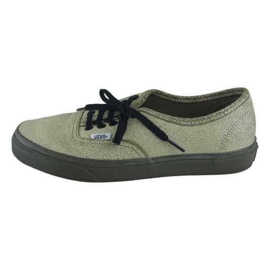 VANS バンズ AUTHENTIC 721277 MARNI ZALAND マルニ ザランド ヴィンテージ加工 スニーカー カーキ系 26.5【中古】