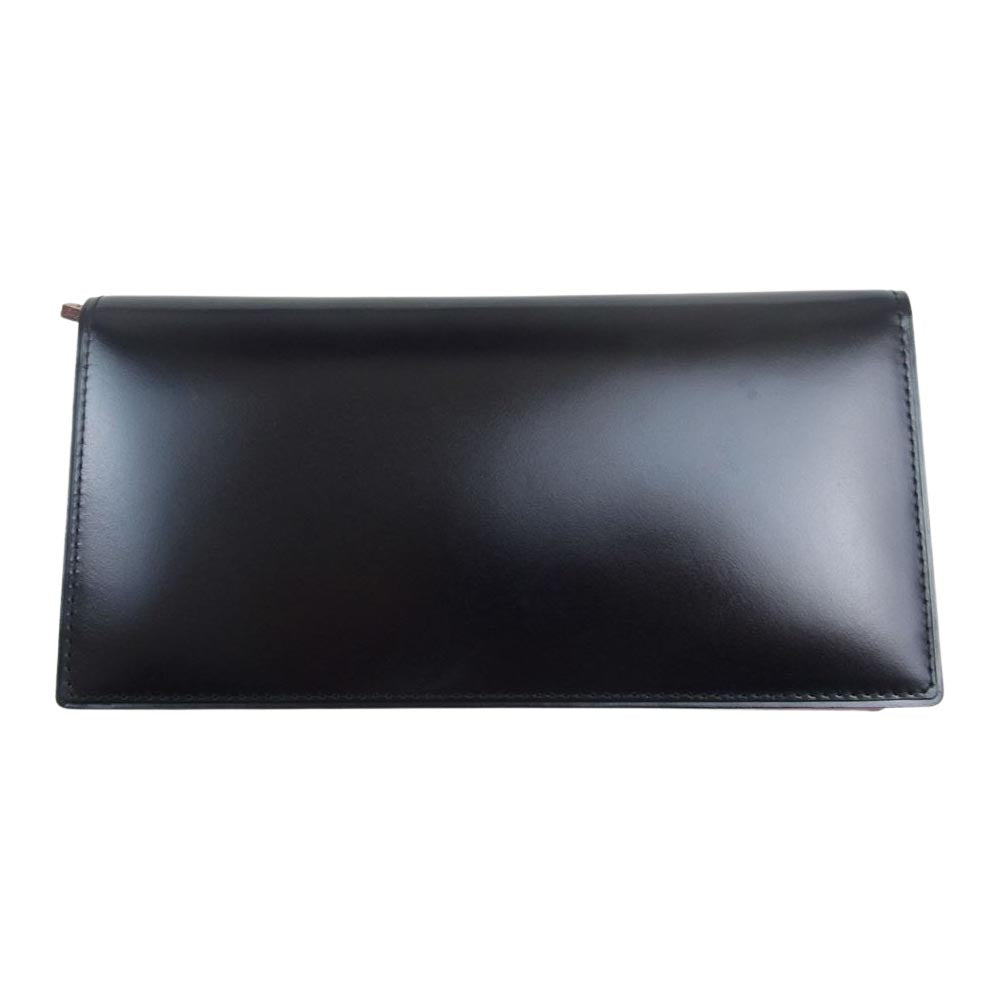 土屋鞄製造所 CD3624BK CD3624BK CORDOVAN コードバン ロング ウォレット 長財布 ブラック系【新古品】【未使用】【中古】