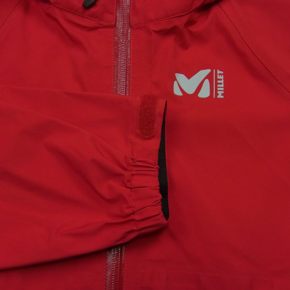 ミレー MIV0867 GORE-TEX ゴアテックス マウンテン パーカ ジャケット 中国製 レッド系 ブラック系 S【中古】