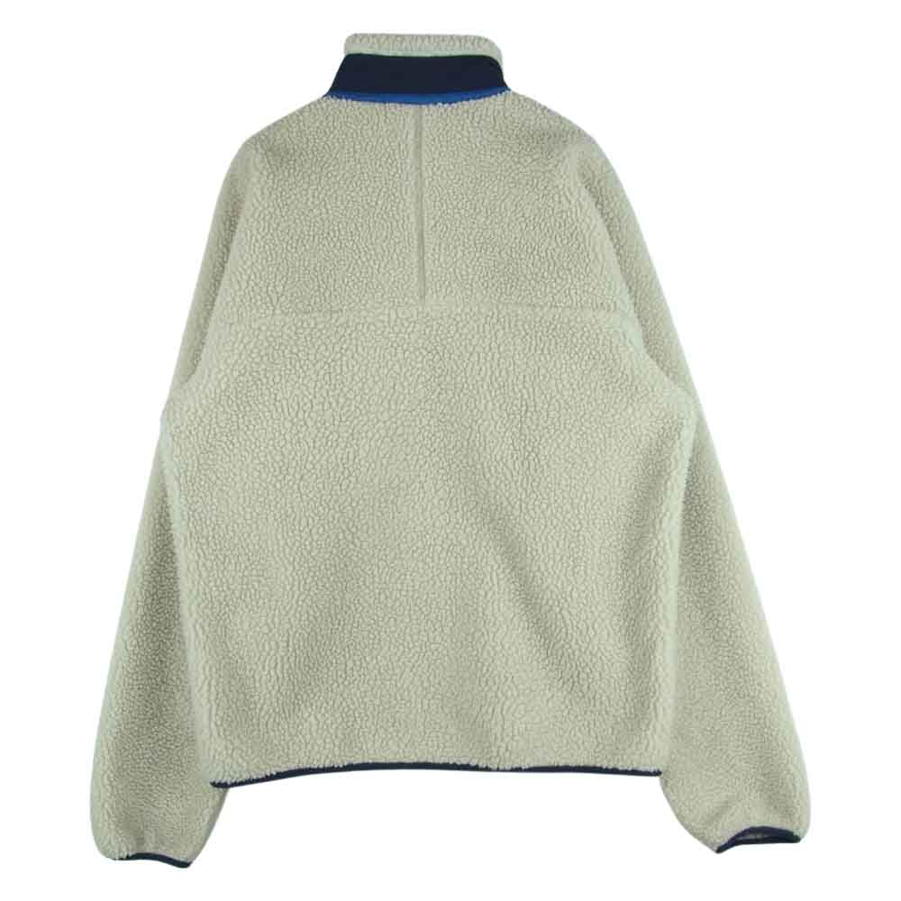 patagonia パタゴニア 18AW 23056 Classic Retro X Jacket クラシック レトロ フリース ジャケット ベージュ系 ネイビー系 M【中古】