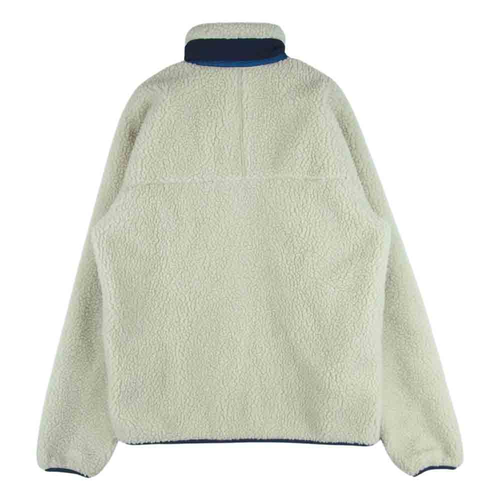patagonia パタゴニア 19AW 23056 Classic Retro X Jacket クラシック レトロ フリース ジャケット ベージュ系 ネイビー系 S【中古】