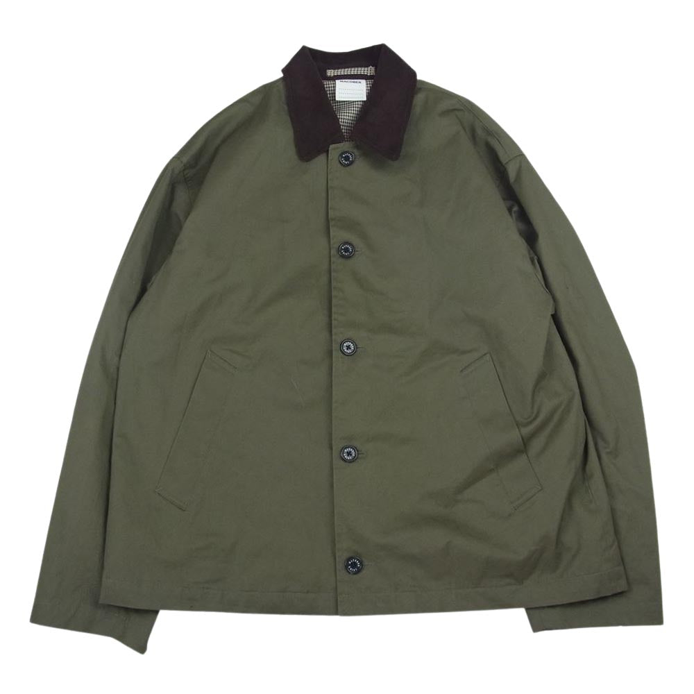 マコバ × FREAK'S STORE 別注 スタンドカラー ショート ジャケット カーキ系 M【中古】