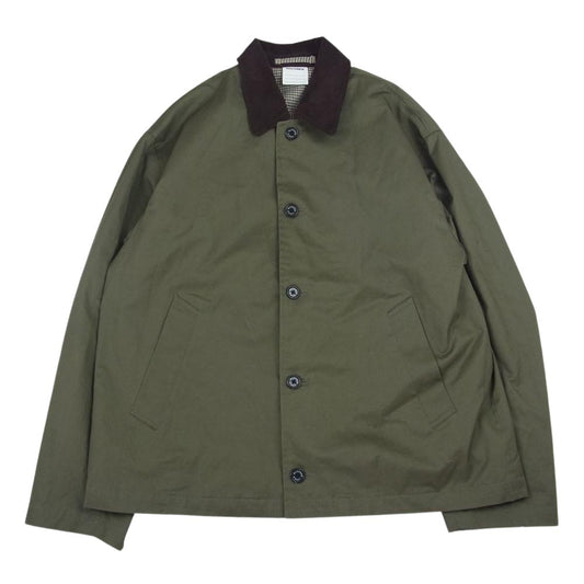 マコバ × FREAK'S STORE 別注 スタンドカラー ショート ジャケット カーキ系 M【中古】