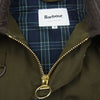 Barbour バブアー 2201227 BEAMS F 別注 SPEY スペイ ピーチドコットン ショート ブルゾン ジャケット カーキ系 M【中古】