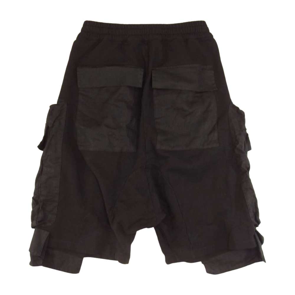 エーエフ アーティファクト サルエル カーゴパンツ ショーツ ハーフパンツ ブラック系 3【中古】