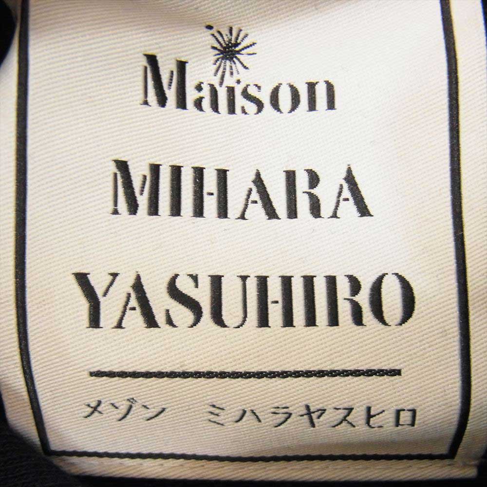 MIHARA YASUHIRO ミハラヤスヒロ 19SS A04HD710 ROYAL FLASH ロイヤルフラッシュ別注 PLAYING CARDS プレイングカード スウェット パーカー フーディ ブラック系 46【中古】