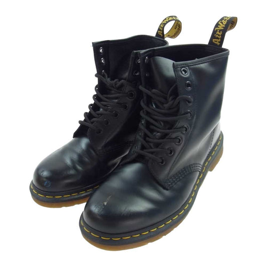 Dr.Martens ドクターマーチン 1460 11822006 8EYE BOOT 8ホール ブーツ ブラック系 イエロー系 UK7【中古】
