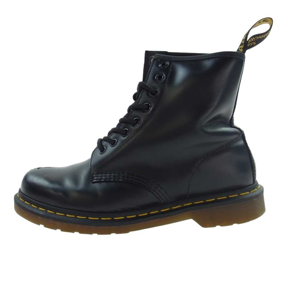 Dr.Martens ドクターマーチン 1460 11822006 8EYE BOOT 8ホール ブーツ ブラック系 イエロー系 UK7【中古】