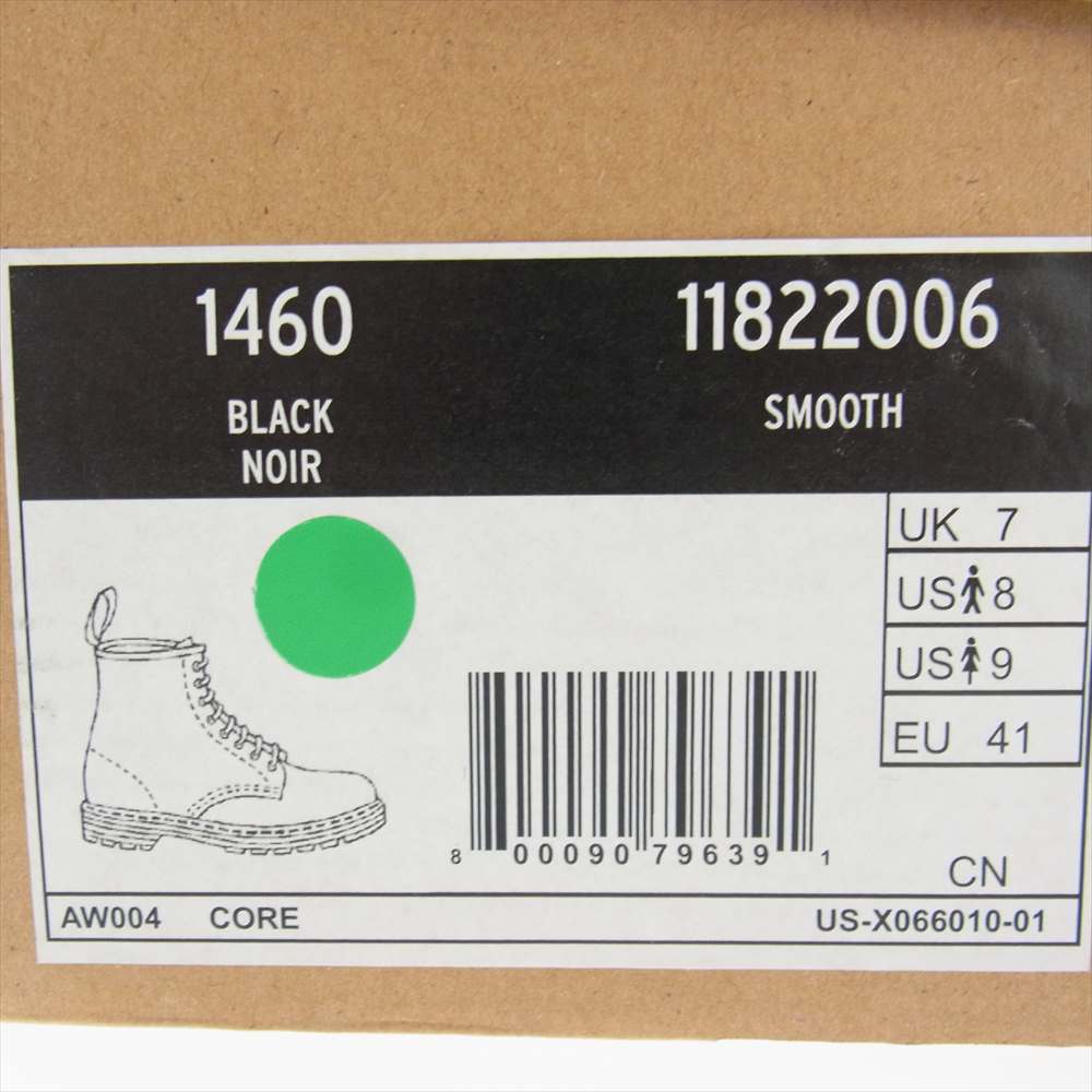 Dr.Martens ドクターマーチン 1460 11822006 8EYE BOOT 8ホール ブーツ ブラック系 イエロー系 UK7【中古】