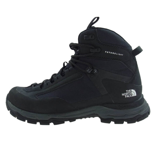 THE NORTH FACE ノースフェイス NF52020 Creston Mid FUTURELIGHT クレストン ミッド フューチャーライト マウンテン トレッキング スニーカー ブラック系 26cm【中古】