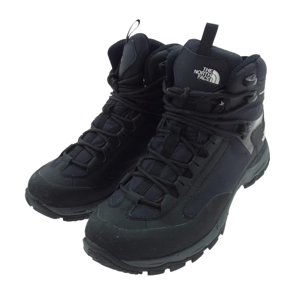 THE NORTH FACE ノースフェイス NF52020 Creston Mid FUTURELIGHT クレストン ミッド フューチャーライト マウンテン トレッキング スニーカー ブラック系 26cm【中古】